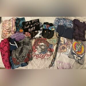 20 Piece Grateful Dead ⚡️ Bohemian 🌻 Hippie 🌈 Festival 🎶 Bundle: Some NWT